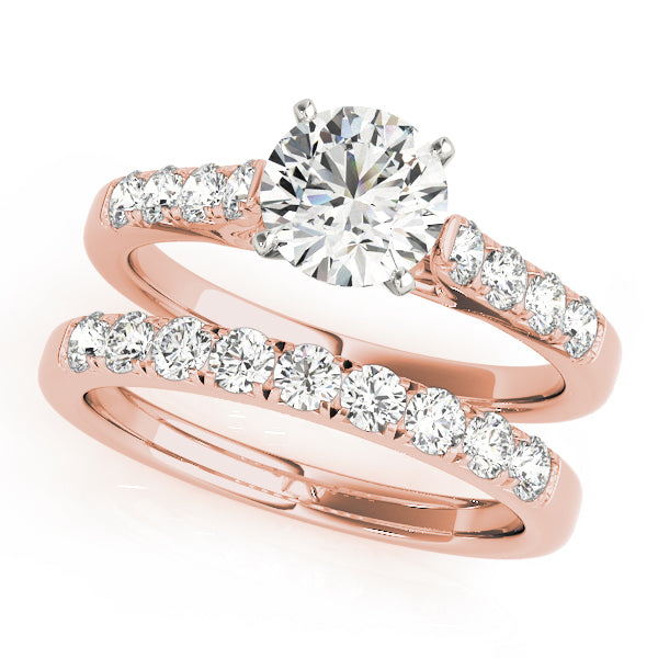 Single Row Prong Set Diamond Engagement Ring · 0.36 ct tw