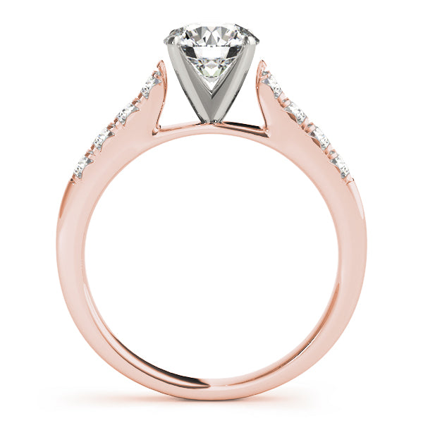 Single Row Prong Set Diamond Engagement Ring · 0.36 ct tw