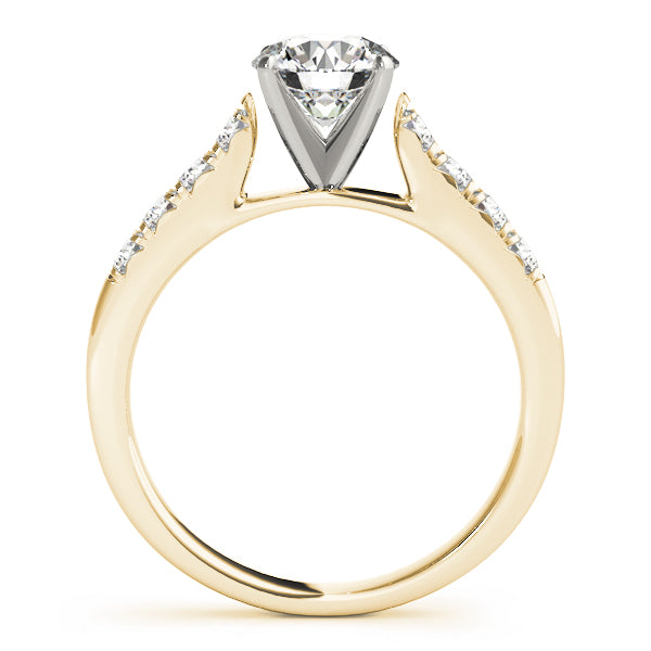 Single Row Prong Set Diamond Engagement Ring · 0.36 ct tw