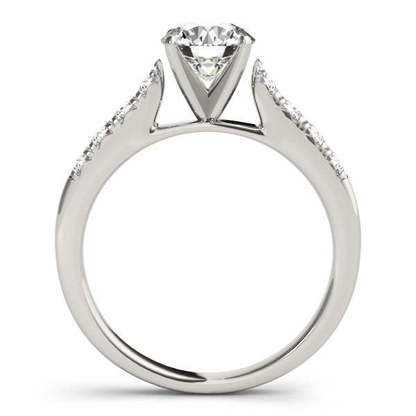 Single Row Prong Set Diamond Engagement Ring · 0.36 ct tw