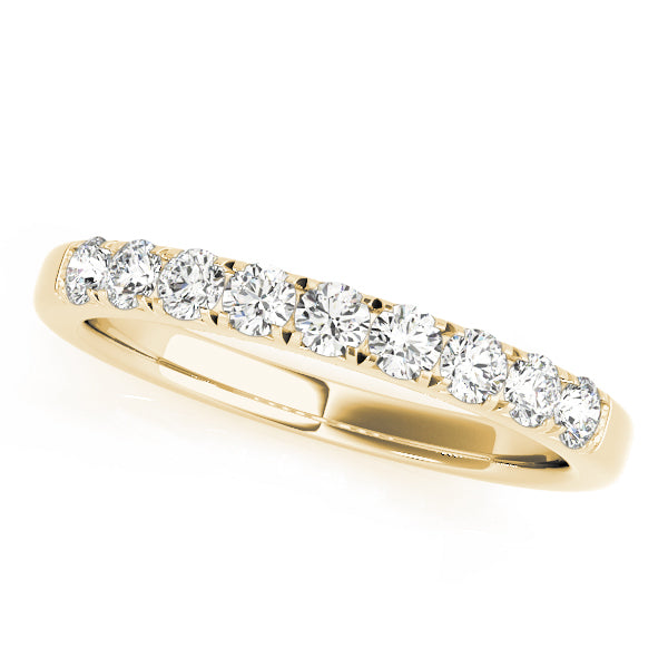 Curved Diamond Wedding Band · 0.41 ct tw