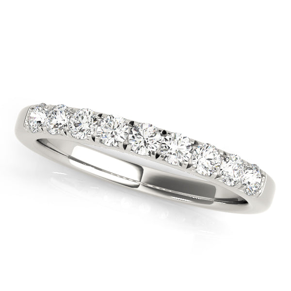 Curved Diamond Wedding Band · 0.41 ct tw
