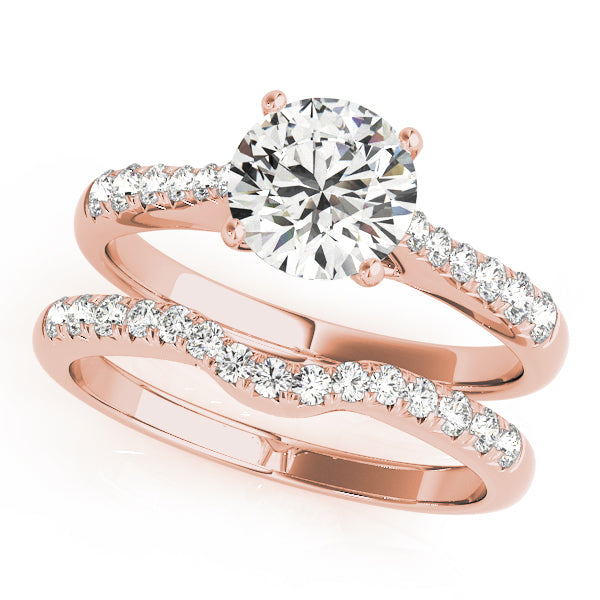 Single Row Prong Set Diamond Engagement Ring · 0.18 ct tw
