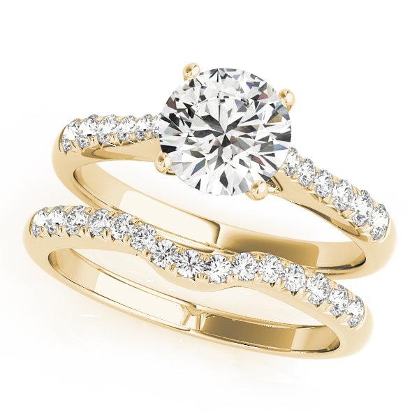 Single Row Prong Set Diamond Engagement Ring · 0.18 ct tw