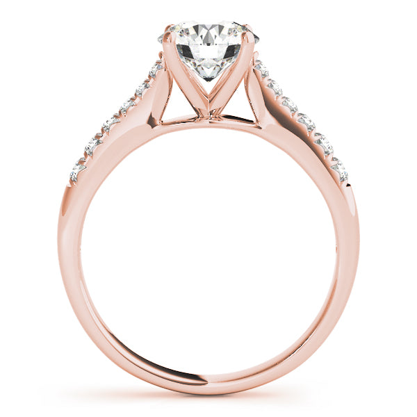 Single Row Prong Set Diamond Engagement Ring · 0.18 ct tw