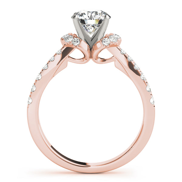 Single Row Prong Set Diamond Engagement Ring · 0.34 ct tw