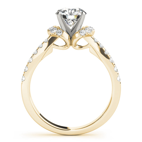 Single Row Prong Set Diamond Engagement Ring · 0.34 ct tw