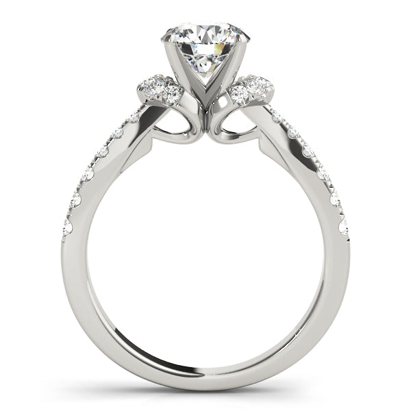 Single Row Prong Set Diamond Engagement Ring · 0.34 ct tw