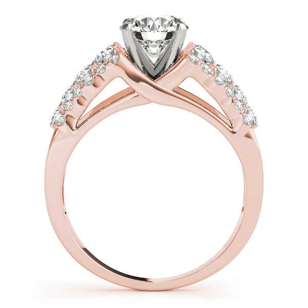 Multi-Row Diamond Engagement Ring · 0.64 ct tw