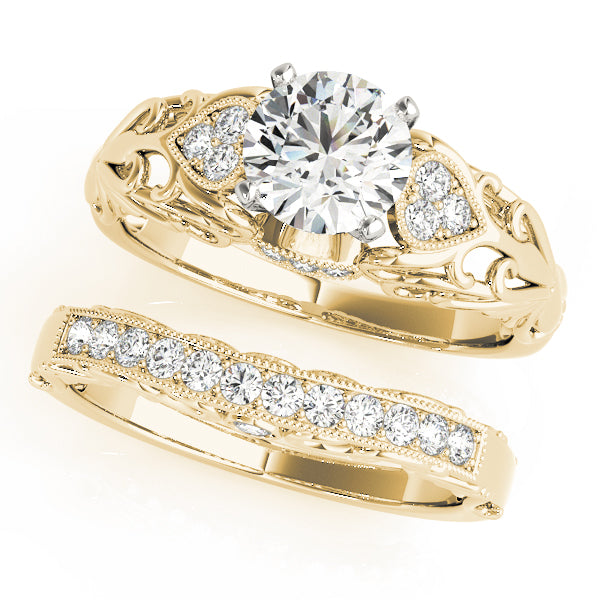 Antique Diamond Engagement Ring · 0.10 ct tw