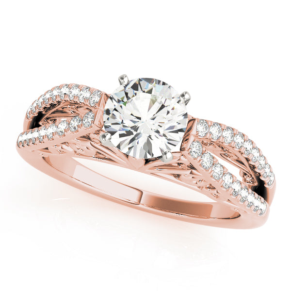 Multi-Row Diamond Engagement Ring · 0.27 ct tw