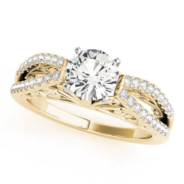 Multi-Row Diamond Engagement Ring · 0.27 ct tw