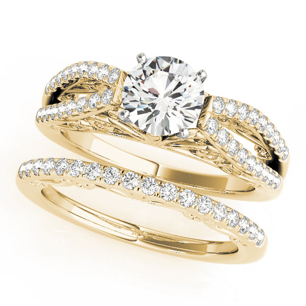 Multi-Row Diamond Engagement Ring · 0.27 ct tw