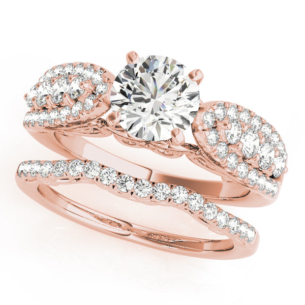 Multi-Row Diamond Engagement Ring · 0.55 ct tw