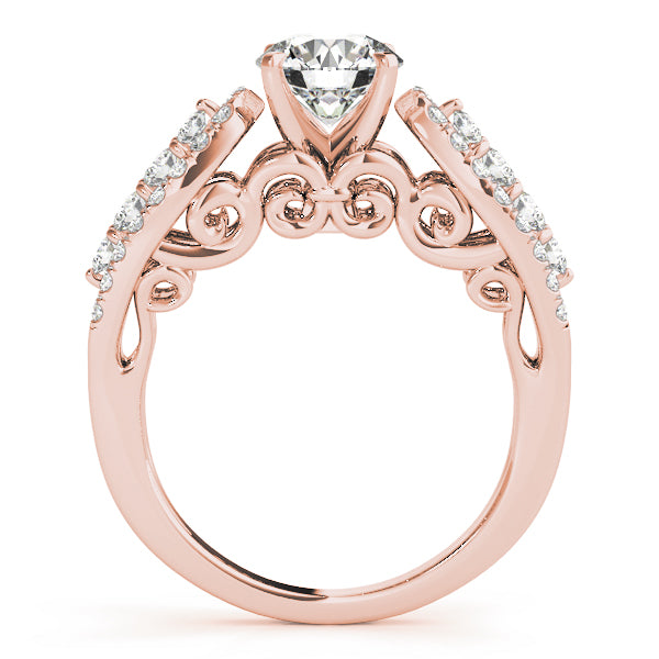 Multi-Row Diamond Engagement Ring · 0.55 ct tw