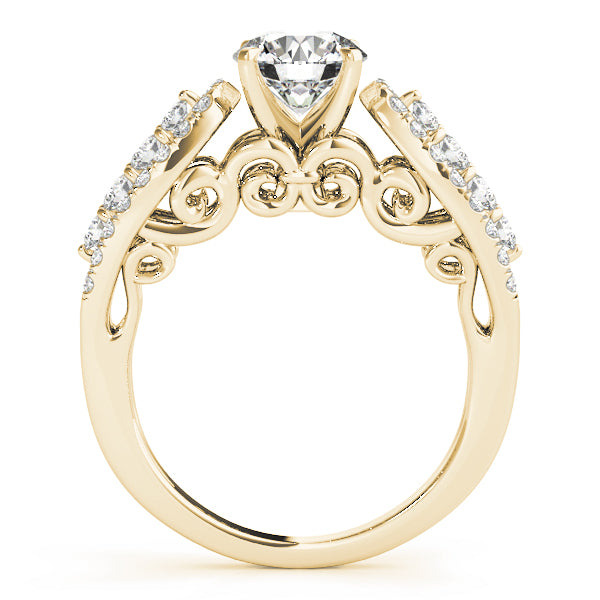 Multi-Row Diamond Engagement Ring · 0.55 ct tw