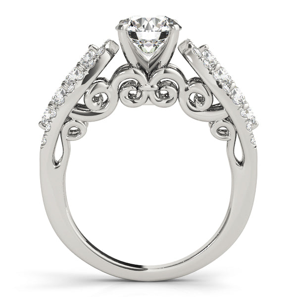 Multi-Row Diamond Engagement Ring · 0.55 ct tw