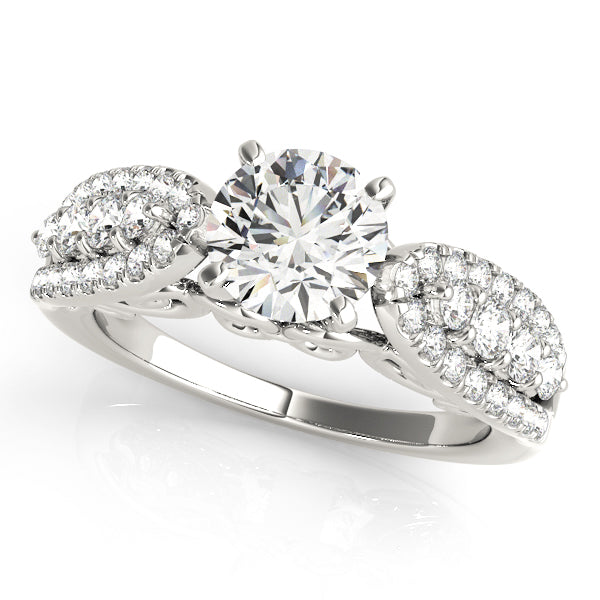 Multi-Row Diamond Engagement Ring · 0.55 ct tw