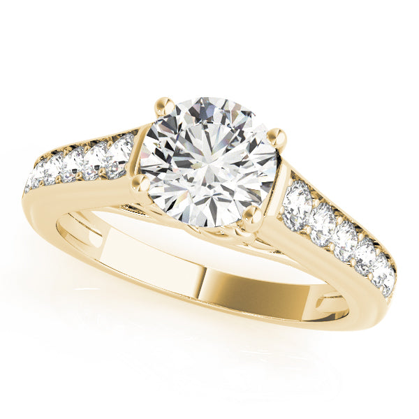 Single Row Prong Set Diamond Engagement Ring · 0.40 ct tw