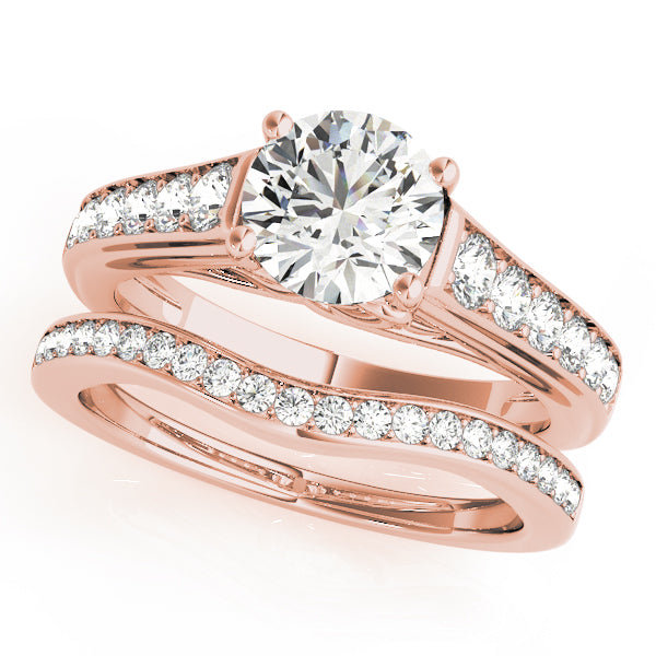 Single Row Prong Set Diamond Engagement Ring · 0.40 ct tw