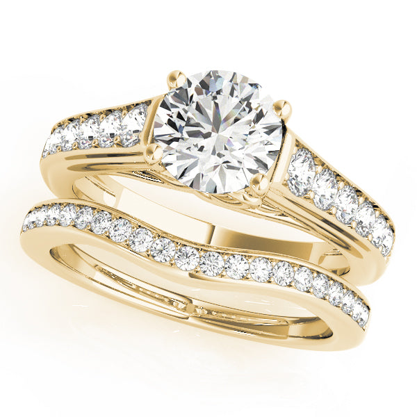 Single Row Prong Set Diamond Engagement Ring · 0.40 ct tw