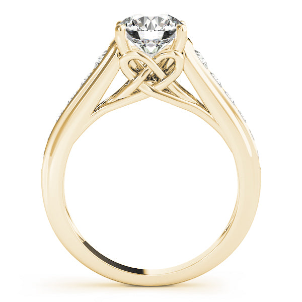 Single Row Prong Set Diamond Engagement Ring · 0.40 ct tw