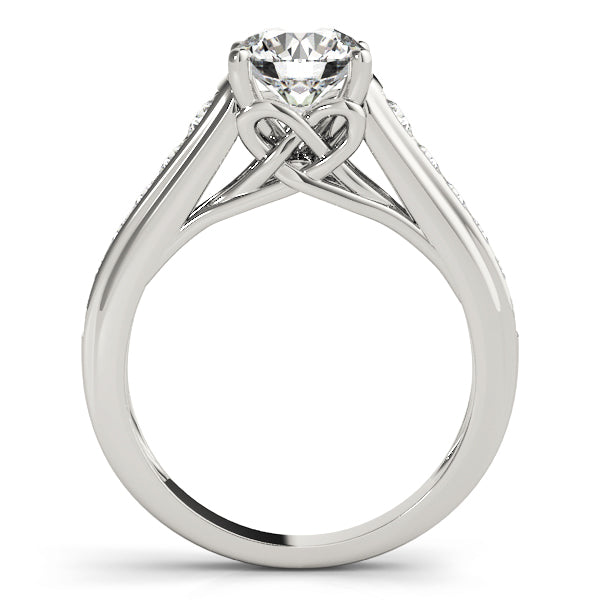 Single Row Prong Set Diamond Engagement Ring · 0.40 ct tw