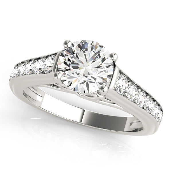 Single Row Prong Set Diamond Engagement Ring · 0.40 ct tw