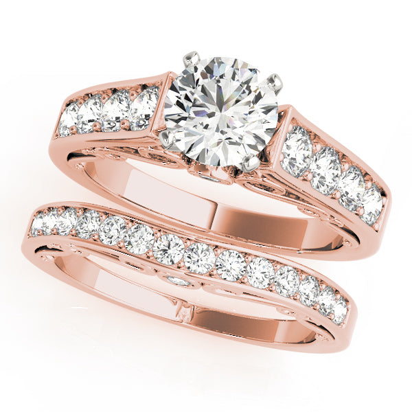 Single Row Prong Set Diamond Engagement Ring · 0.75 ct tw