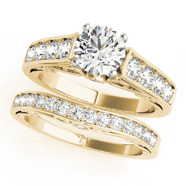 Single Row Prong Set Diamond Engagement Ring · 0.75 ct tw