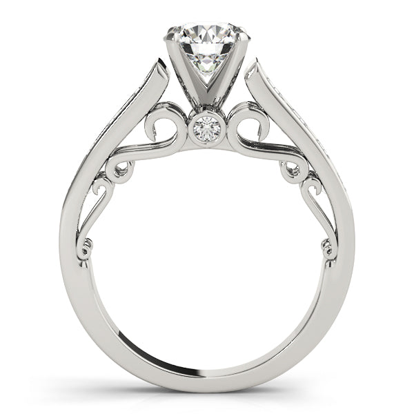 Single Row Prong Set Diamond Engagement Ring · 0.75 ct tw