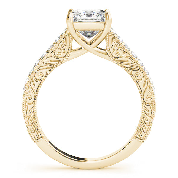 Square Trellis Diamond Engagement Ring · 2.04 ct tw