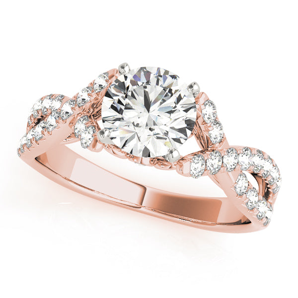 Multi-Row Diamond Engagement Ring · 0.46 ct tw