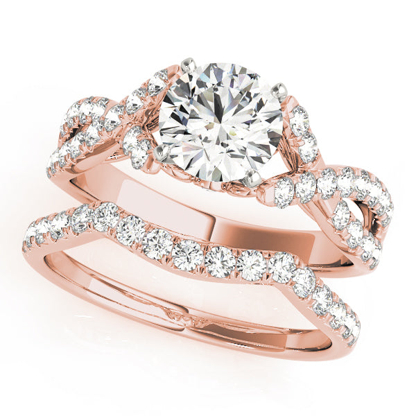 Multi-Row Diamond Engagement Ring · 0.46 ct tw