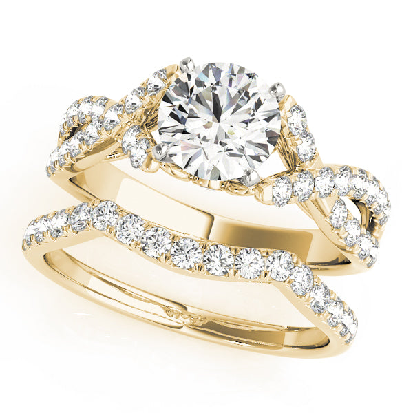 Multi-Row Diamond Engagement Ring · 0.46 ct tw