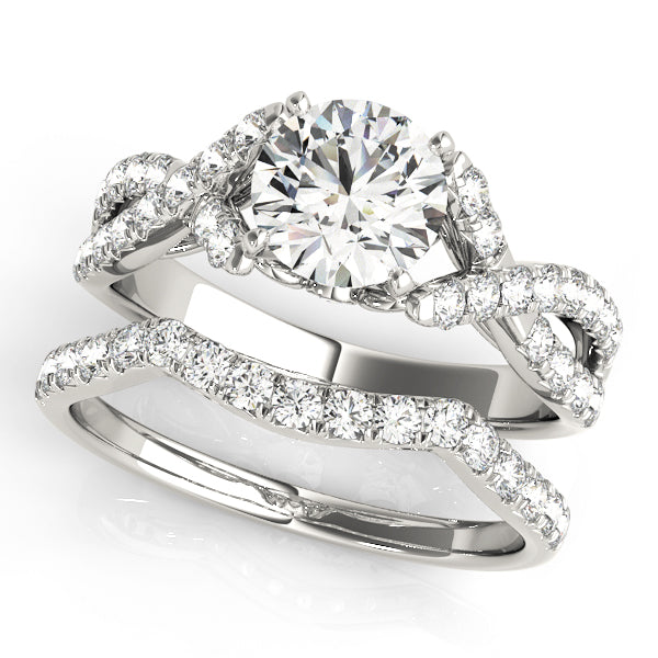Multi-Row Diamond Engagement Ring · 0.46 ct tw