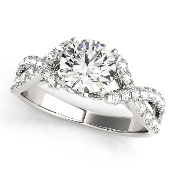 Multi-Row Diamond Engagement Ring · 0.46 ct tw