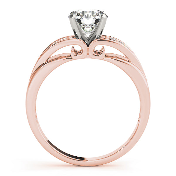 Single Row Prong Set Diamond Engagement Ring · 0.03 ct tw