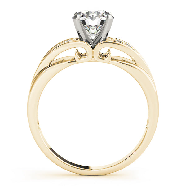 Single Row Prong Set Diamond Engagement Ring · 0.03 ct tw