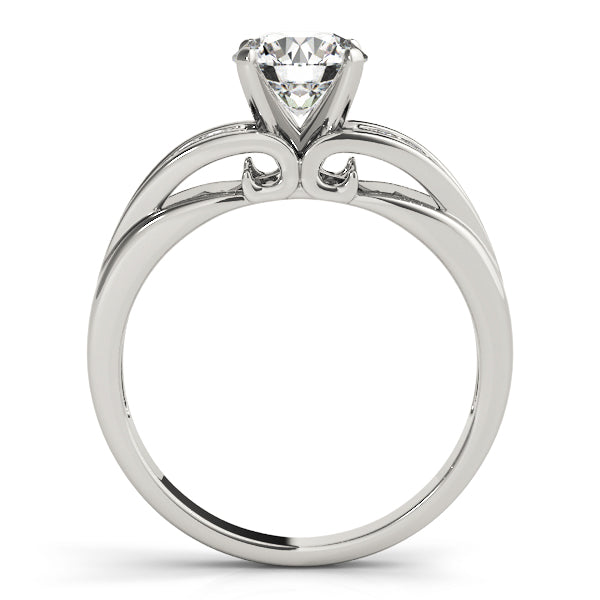 Single Row Prong Set Diamond Engagement Ring · 0.03 ct tw