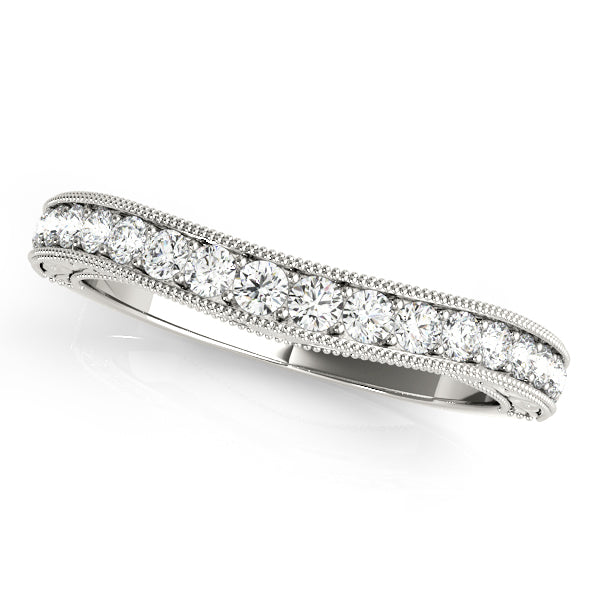Curved Diamond Wedding Band · 0.28 ct tw