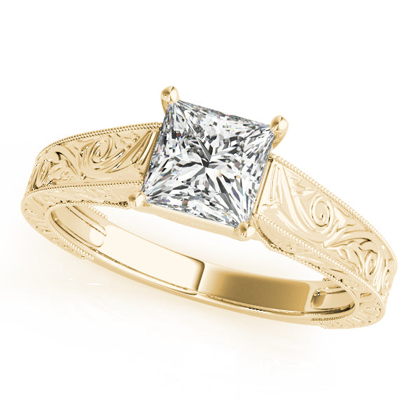 Square Trellis Diamond Engagement Ring · 1.80 ct tw