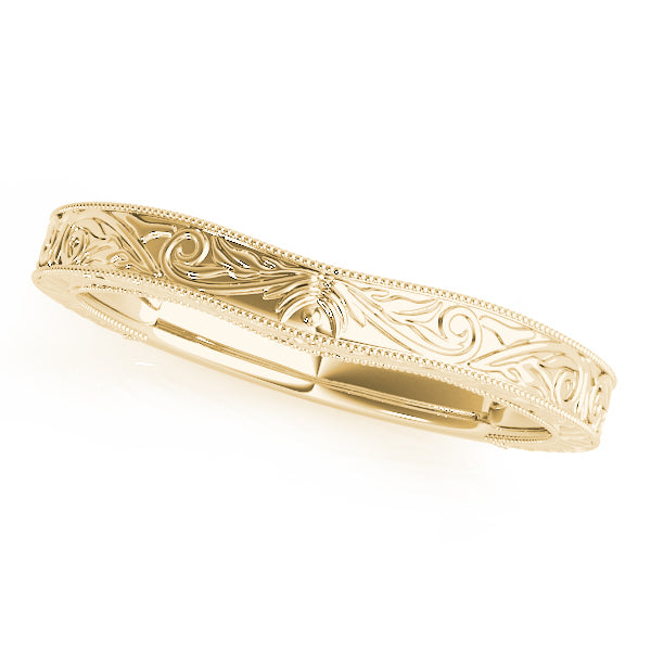 Curved Wedding Band