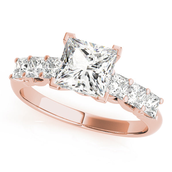 Single Row Prong Set Diamond Engagement Ring · 0.60 ct tw