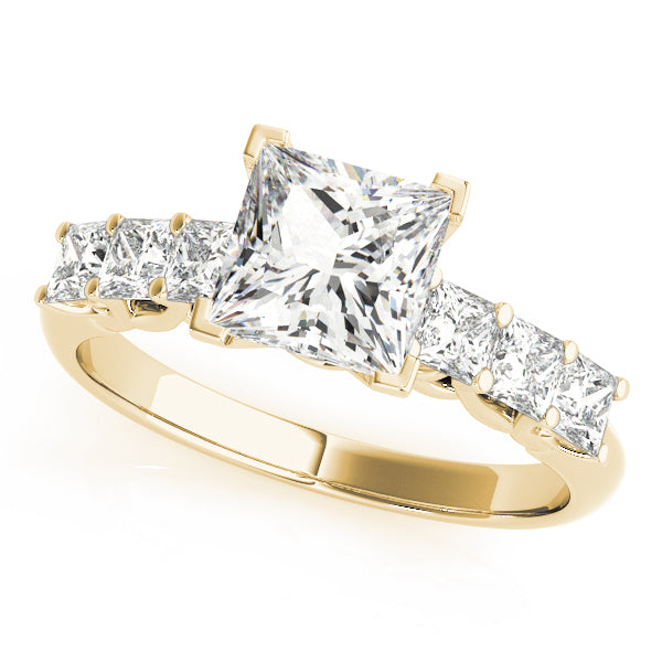 Single Row Prong Set Diamond Engagement Ring · 0.60 ct tw