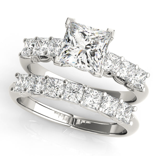 Single Row Prong Set Diamond Engagement Ring · 0.60 ct tw