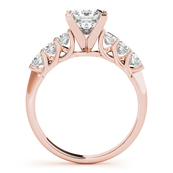 Single Row Prong Set Diamond Engagement Ring · 0.60 ct tw