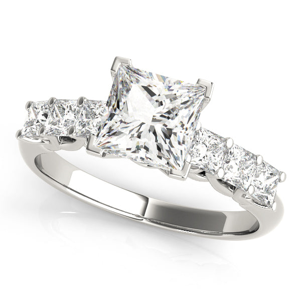 Single Row Prong Set Diamond Engagement Ring · 0.60 ct tw