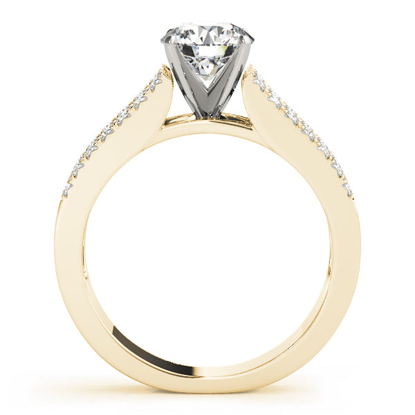 Multi-Row Diamond Engagement Ring · 0.58 ct tw
