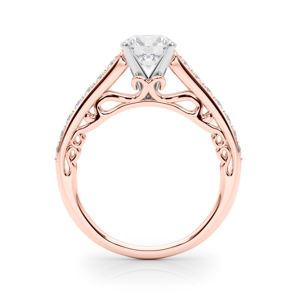 Single Row Prong Set Diamond Engagement Ring · 0.35 ct tw